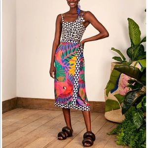 FARM Rio Macaw Sarong Wrap Skirt NEW UNWORN Large